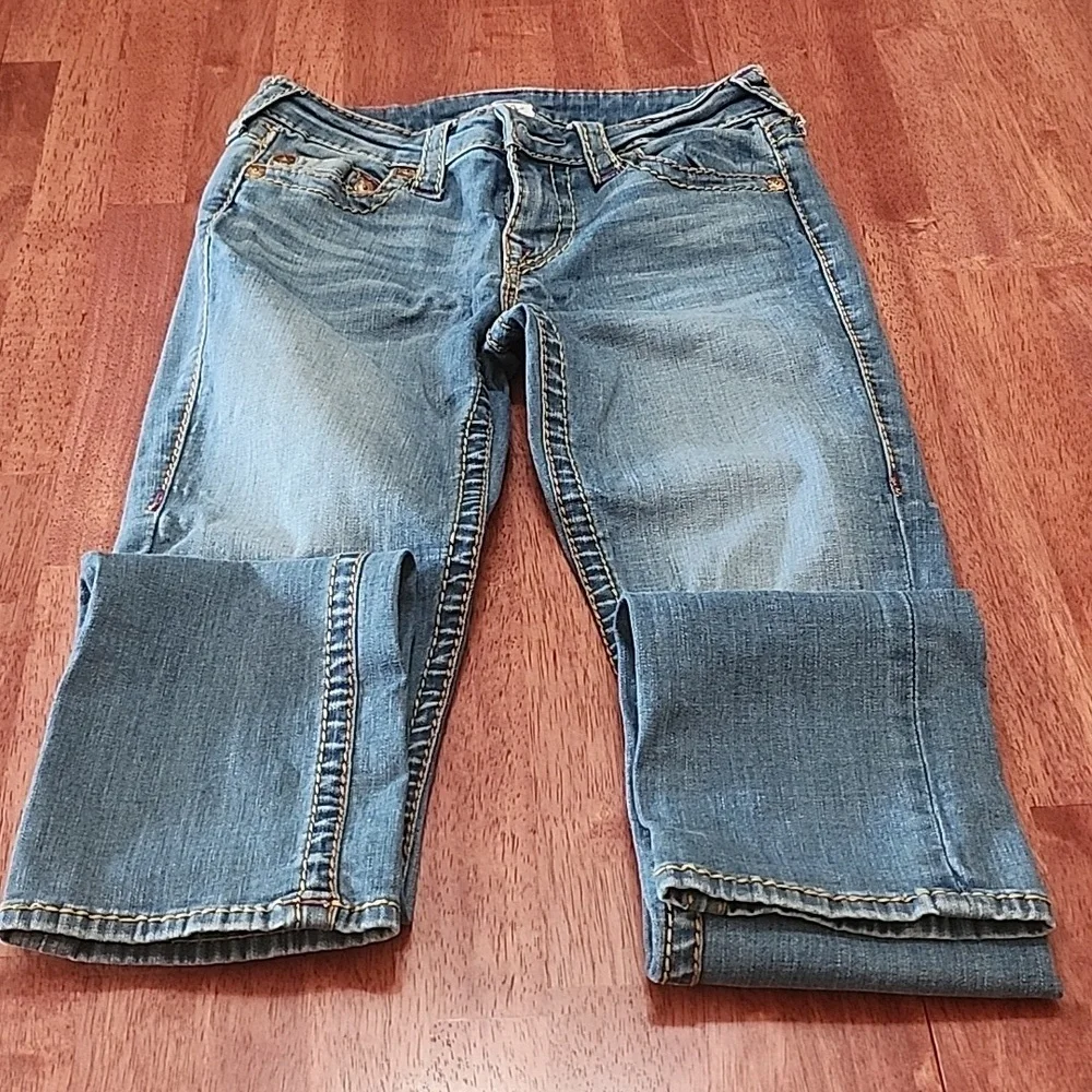 True Religion Straight Leg Jeans - Picture 1 of 5